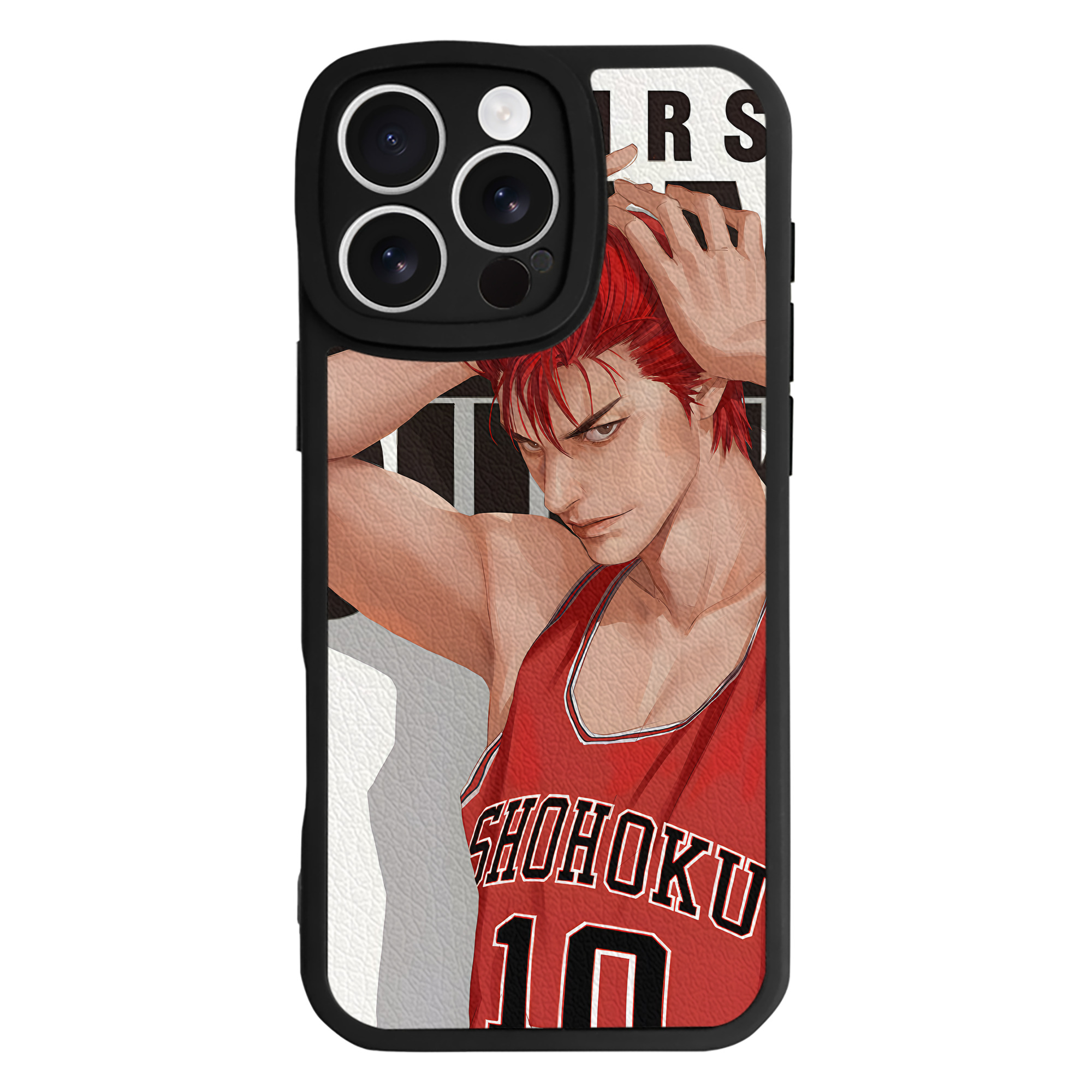（画像用） SLAM DUNK／スラムダンク 【iPhone 16シリーズ対応】シリコンスマホケース（レザー調） 材質：シリコン
